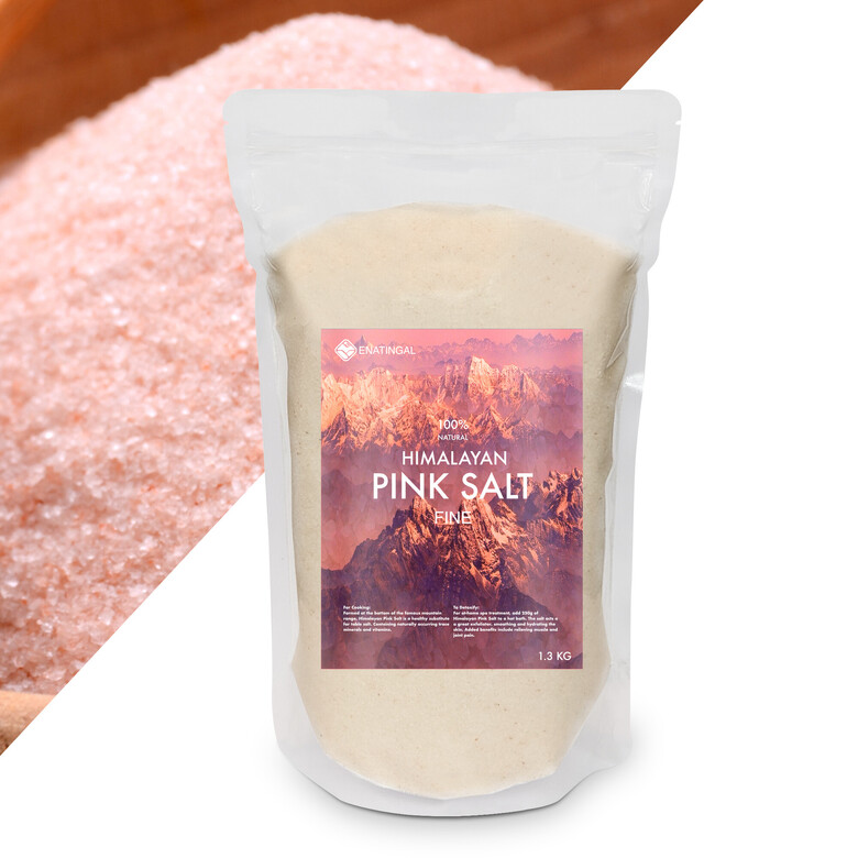 Himalayan Pink Salt Fine 1.3 KG Bag